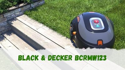 Cómo es el robot cortacésped Black & Decker BCRMW123