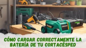 Cómo cargar correctamente la batería de tu cortacésped