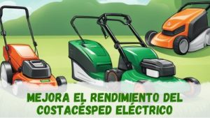 Mejora el rendimiento del cortacésped eléctrico