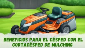 Cortacésped de mulching beneficios