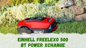 Cómo es el robot cortacésped Einhell Freelexo 500 BT Power X-Change