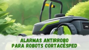 alarma antirrobo para robot cortacésped