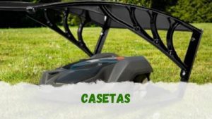 Qué caseta para robots cortacésped comprar