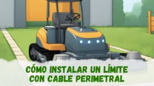 Cómo cable perimetral para robot cortacésped