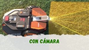 Cómo son los robots cortacésped con cámara