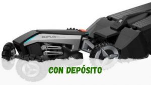 Cómo son los robots cortacésped con depósito