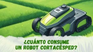 Cuánto consume un robot cortacésped