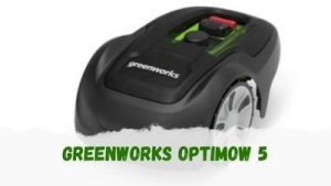 Cómo es el robot cortacésped Greenworks Optimow 5