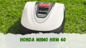 Cómo es el robot cortacésped Honda Miimo HRM40