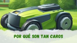 los robots cortacésped son caros