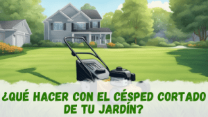 ¿Qué hacer con el césped cortado de tu jardín?