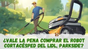 Vale la pena comprar el robot cortacésped del Lidl