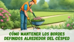 Cómo mantener los bordes definidos alrededor del césped