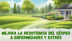 Mejorar la resistencia del césped ante enfermedades y estrés ambiental